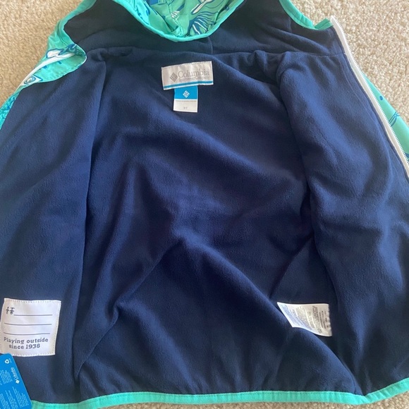 Fleece lined rain jacket camping fishing - Picture 2 of 2